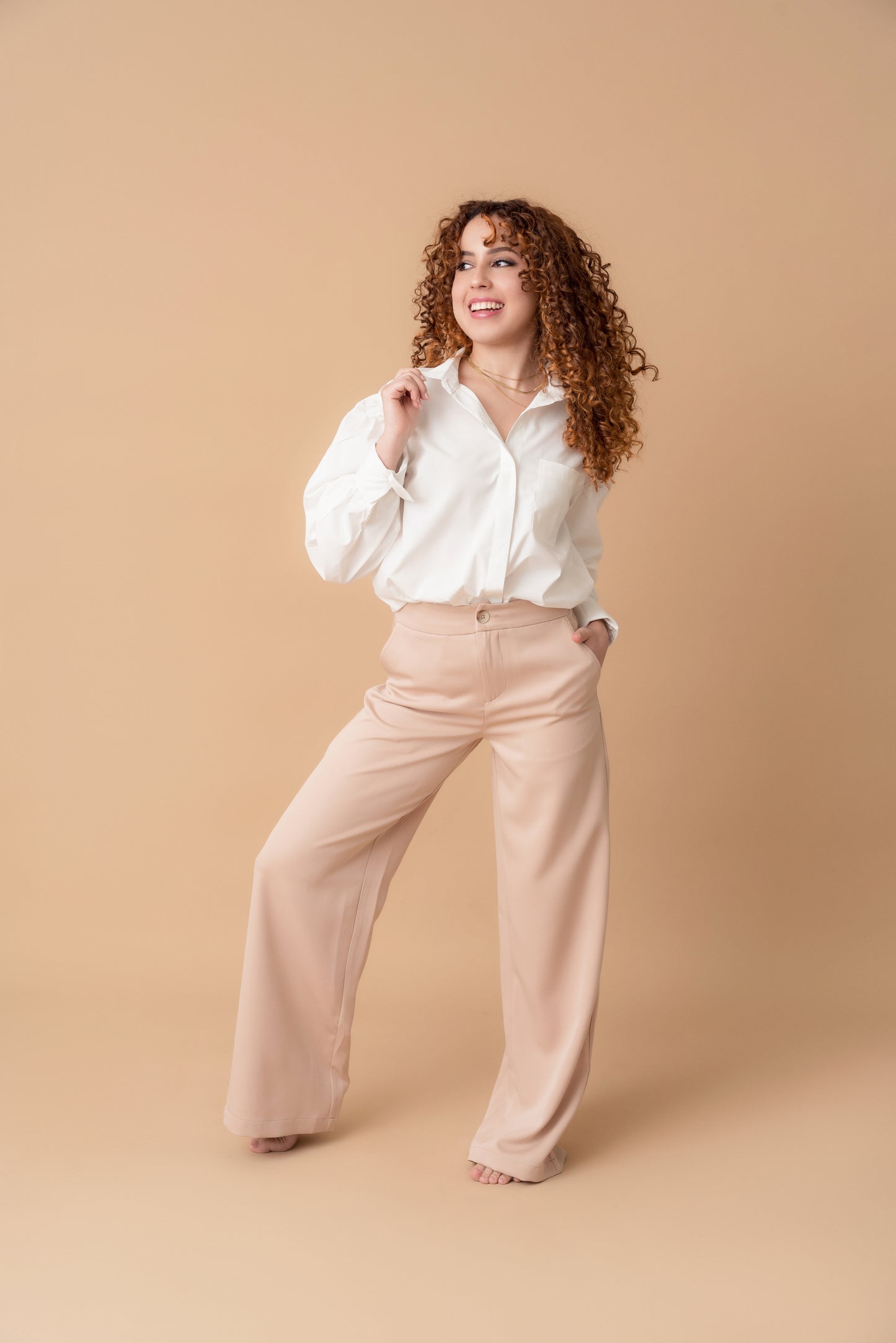 COCO TROUSER BEIGE