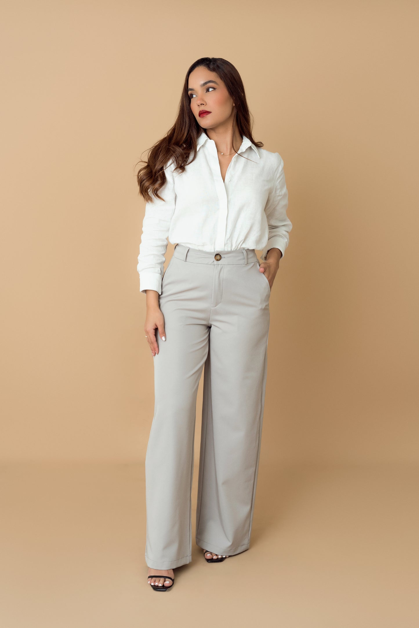 COCO TROUSER SILVER GRAY (GRIS)