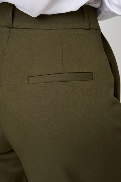 COCO TROUSER BELT LOOPS OLIVE
